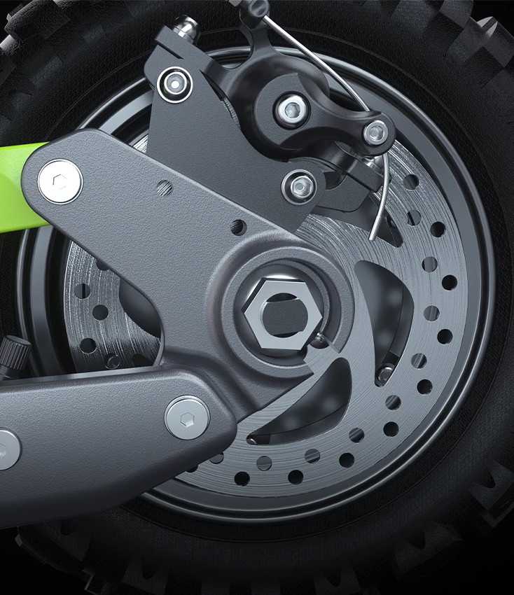 強力なブレーキ性能