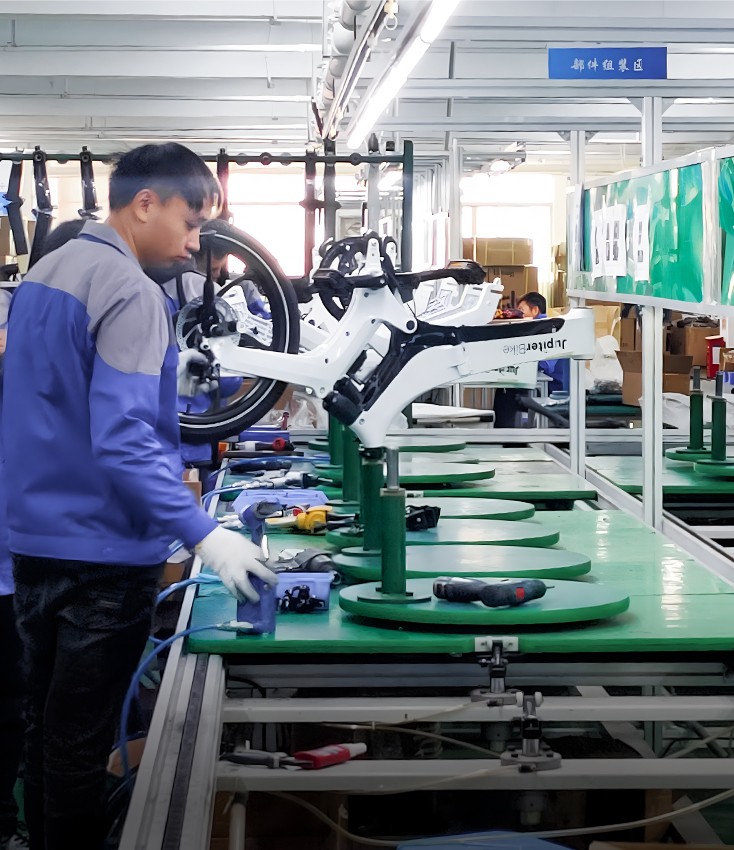 半自動組立ライン