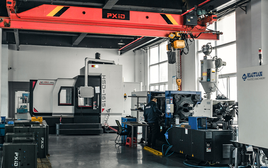 コアコンポーネントの自社生産により、加工品質を効果的に管理しています。