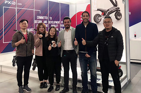 PXID attend in Exhibiton